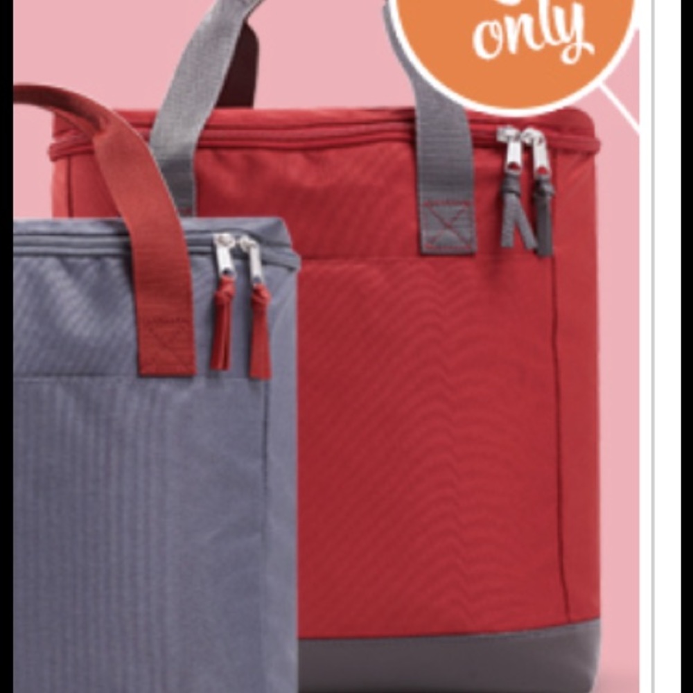 ULTA Insulated Cooler Red/Grey NEW
